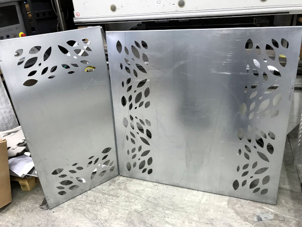 Laser cutting detail